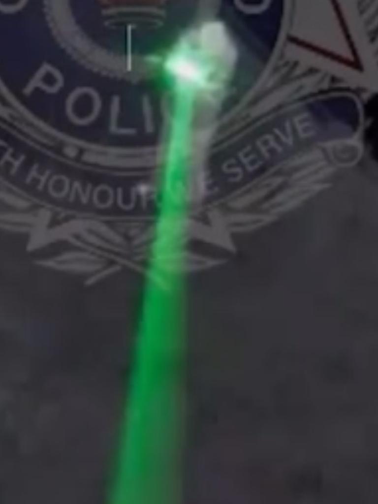 James Hamilton Henry, 73, pleads guilty to shining laser at POLAIR helicopter in September 2024.