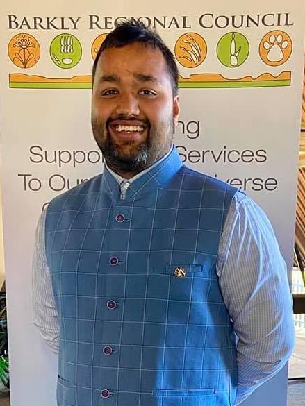 Barkly Regional Council 2024 mayoral candidate Sid Vashist, a former councillor. Picture: Facebook