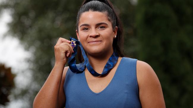 North coach Scott Gowans said Maddy Prespakis was a deserving winner. Picture: Getty