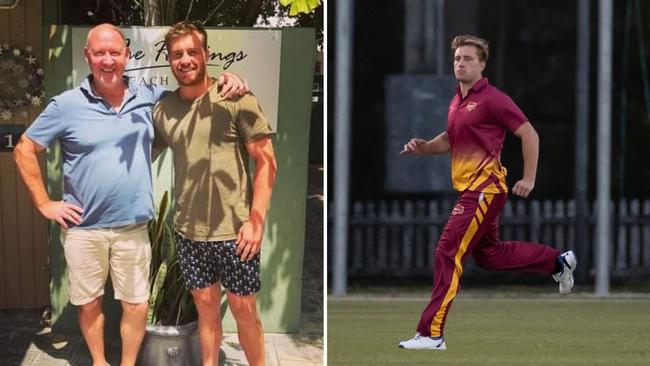 Cameron Munster enjoyed his regular visits to the hotspot of Noosa.