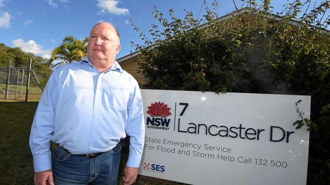 Dave Owens was in Lismore earlier today to brief the council on his findings after he conducted an independent review into the SES response to the North Coast floods. Picture: Marc Stapelberg