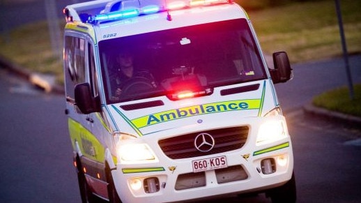 Paramedics were involved in a protracted vertical rescue overnight after a teen boy fell about 20m at a Central Queensland swimming hole.