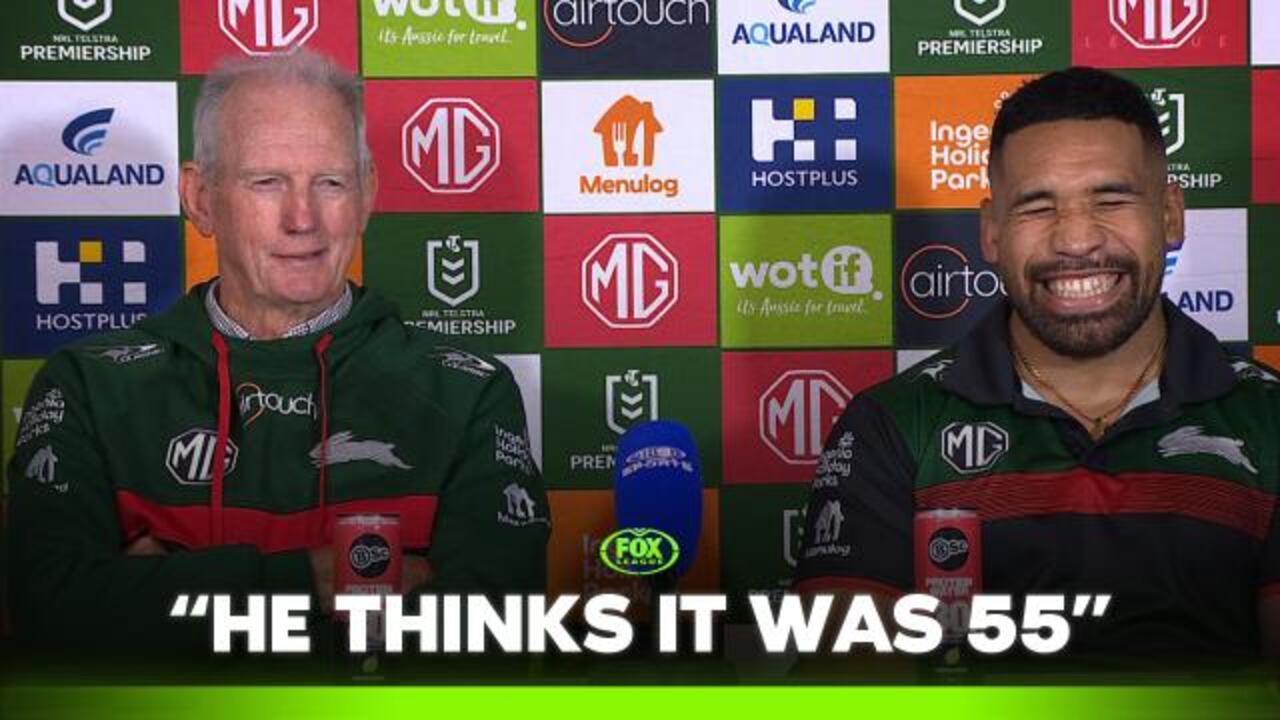 Wayne's hilarious reaction to Trell FG!