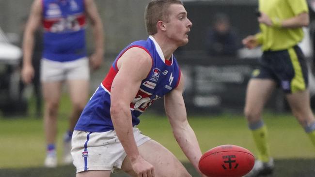 SFNL football: Division 1. Dingley v St Paul's McKinnon. Matthew O'Brien (St. Paul's).  Picture: Valeriu Campan