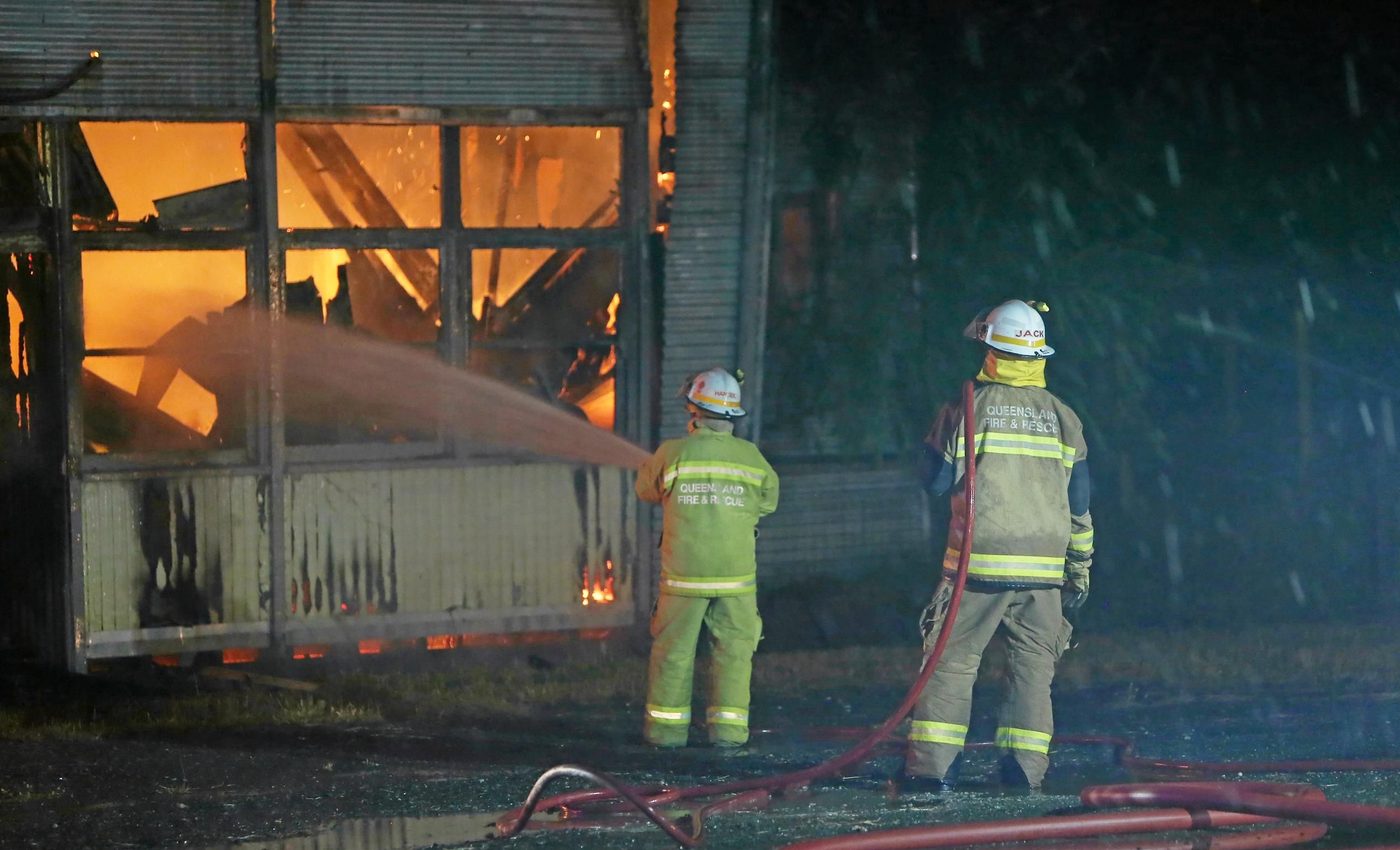 Archer Hotel fire. Picture: Allan Reinikka ROK010118afire14