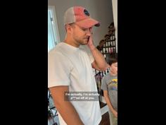 Dad not happy mum got daughter's ears pieced behind his back