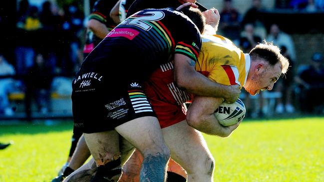 Sawtell Panthers vs Coffs Harbour Comets in round five of the 2024 Group 2 Rugby League competition at Rex Hardaker Oval on May 19, 2024. Picture: Leigh Jensen