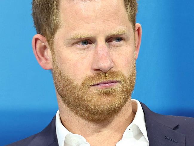 NEW YORK, NEW YORK - DECEMBER 04: Prince Harry, The Duke of Sussex, looks out into the crowd during the New York Times annual DealBook summit at Jazz at Lincoln Center on December 04, 2024 in New York City. The NYT summit with Ross Sorkin returns with interviews on the main stage including Sam Altman, co-founder and C.E.O. of OpenAI, Jeff Bezos, founder and executive chairman of Amazon and owner of the Washington Post, former U.S. President Bill Clinton and Prince Harry, The Duke of Sussex, among others. The discussions will touch on topics such as business, politics and culture.   Michael M. Santiago/Getty Images/AFP (Photo by Michael M. Santiago / GETTY IMAGES NORTH AMERICA / Getty Images via AFP)