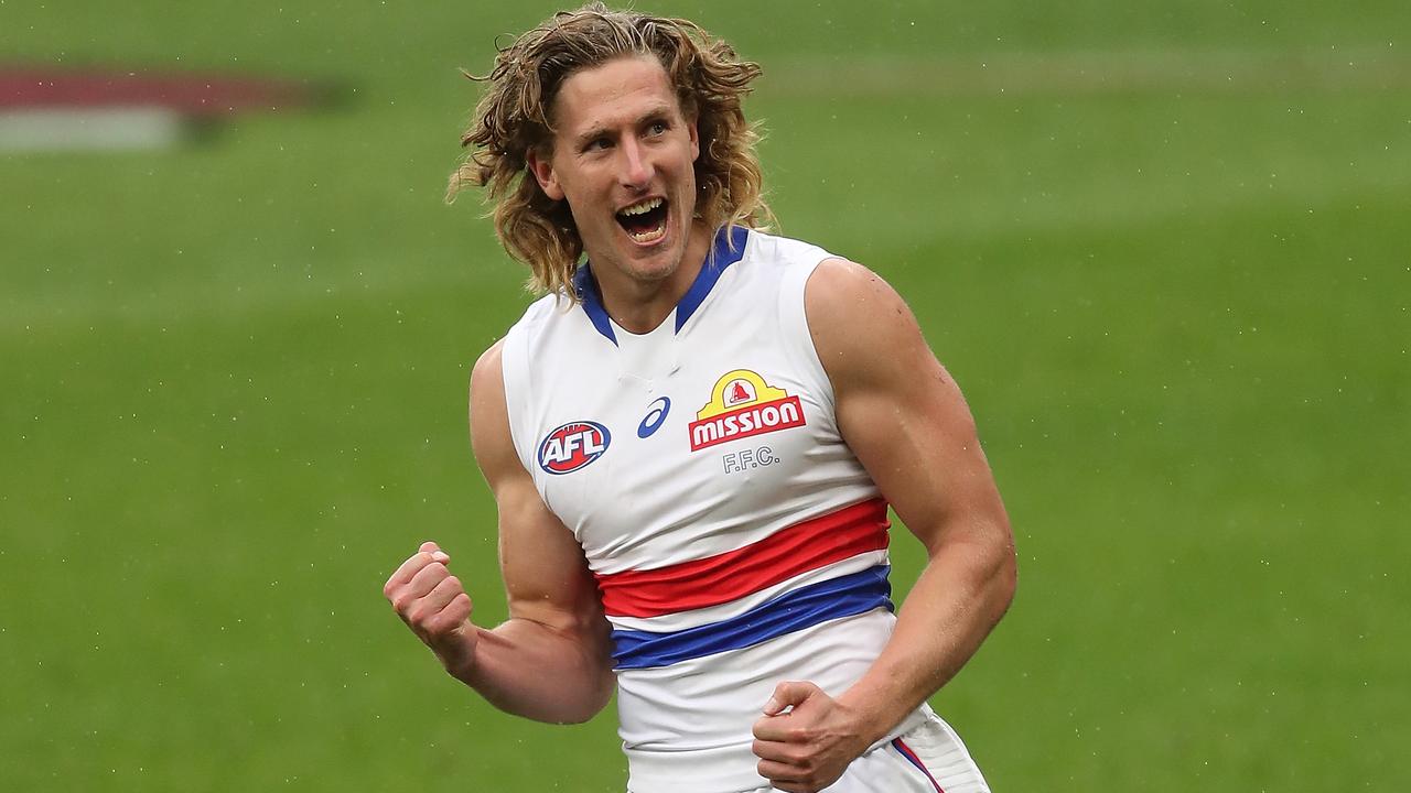 Aaron Naughton is among the best key forwards in the competition. Picture: AFL Photos/Getty Images