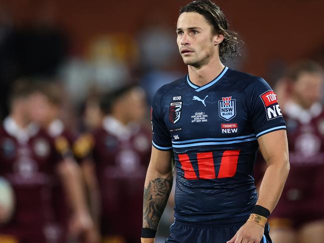 Nicholas Hynes made his Origin debut in 2023. Picture: Mark Kolbe/Getty Images