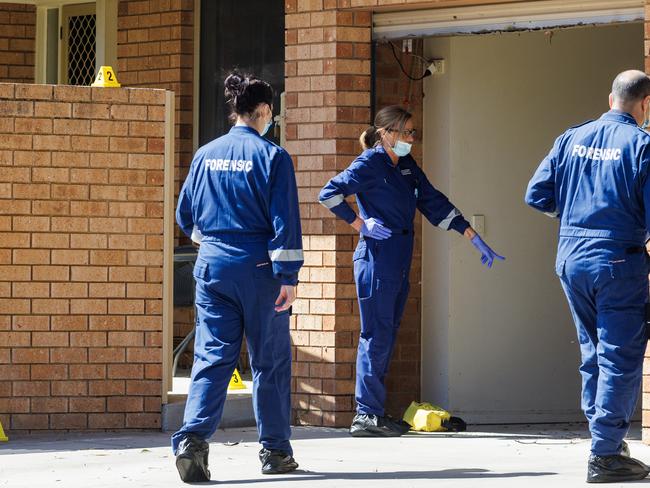 James Pualic left Analyn Osias in a pool of her own blood and her daughters to call emergency services. Picture: Aaron Francis