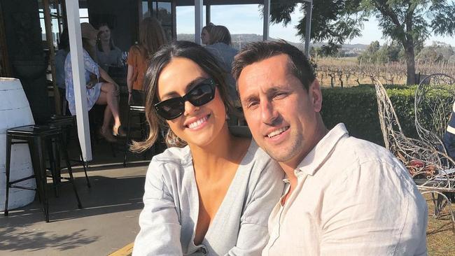 Pearce said his action impacted those close to him including his fiance Kristin Scott Picture: Instagram