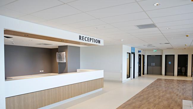 One of the reception areas in the hospital. Picture: Adam Yip