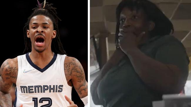 Ja Morant is a good dude. Photo: Getty Images and Twitter