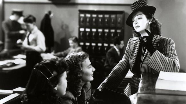 A feisty Rosalind Russell stars in 1940 film His Girl Friday. Picture: Alamy