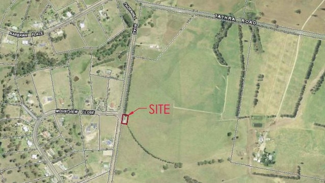 The proposed shed would be constructed on the 122-hectare block.