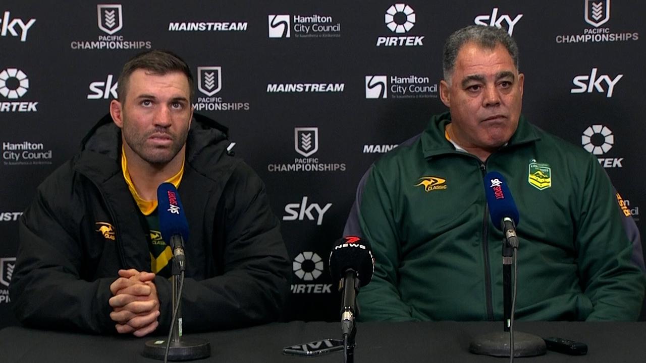 Mal Meninga and James Tedesco were bitterly disappointed.