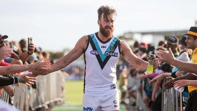 Charlie Dixon will not line-up in Round 1 due to injury. Picture: Matt Turner/AFL Photos via Getty Images