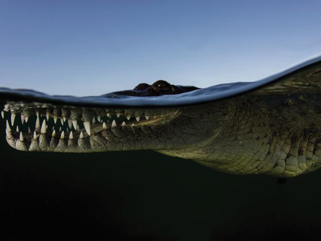 Is is safe to go into the water? Brett Lobwein’s shot of a Cuban local.