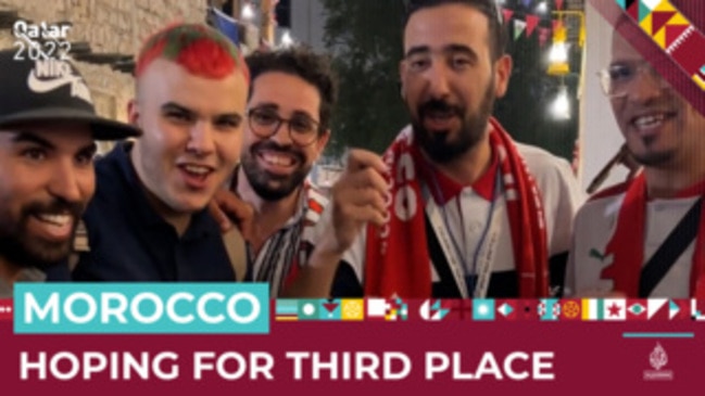 Morocco fans dream of World Cup third place