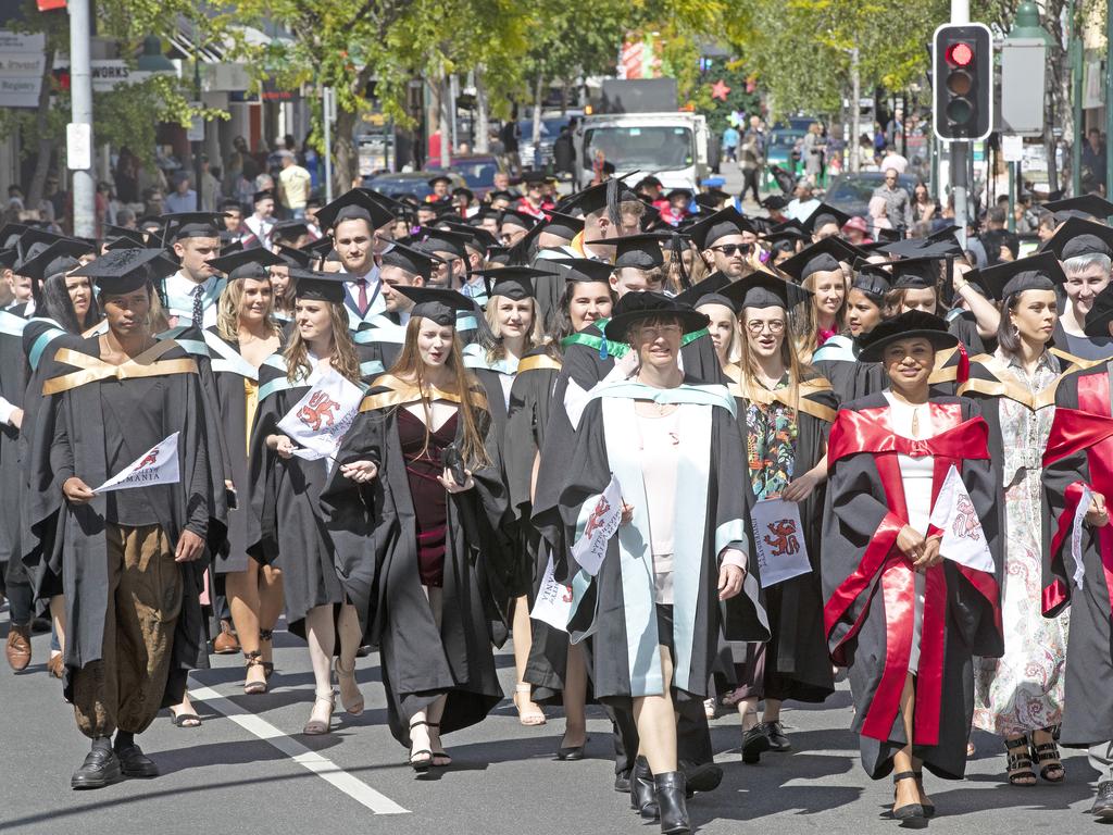utas graduation gowns