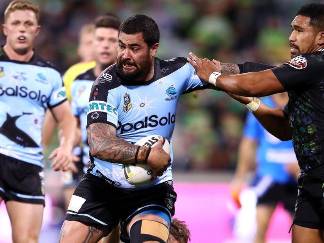 Andrew Fifita is set to come back to the pack. Picture: Getty Images