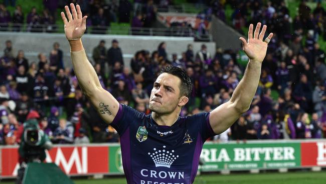 Cronk has already said his Melbourne goodbyes. Photo: AAP Image/Julian Smith