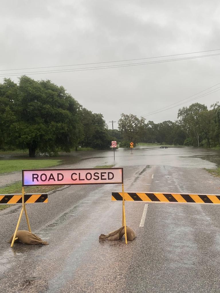 Residents are forced to evacuate as heavy rainfall causes flash flooding in parts of northern Queensland. Picture: Queensland Fire Dept