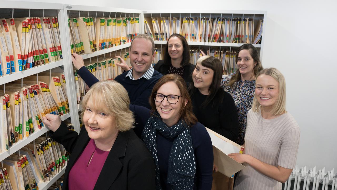 Linda Rogers, Matt Sander, Sara Brady, Allison Faulkner, Gaby Rogers, Emma Wieden, and Samantha Bellert of Sander Partners have been named Toowoomba's best accountants of 2024. Picture: Christine Schindler