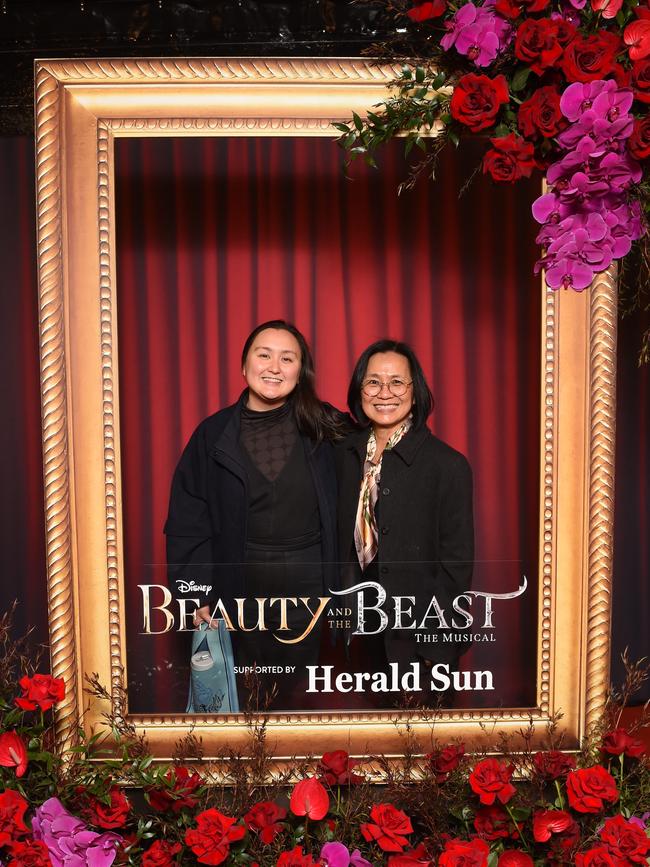 Opening night: Beauty and The Beast at Her Majestys Theatre, Melbourne. Picture: Josie Hayden