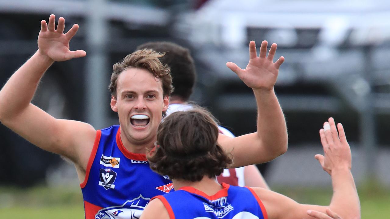 Queenscliff’s Jonty Rush has led the Coutas for goals this year with 20. Picture: Mark Wilson