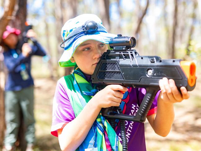 The Scouts enjoy all the fun of the Australian Jamboree in Maryborough.