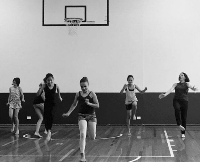 Children taking part in Ballet Wings workshops. Picture: Supplied