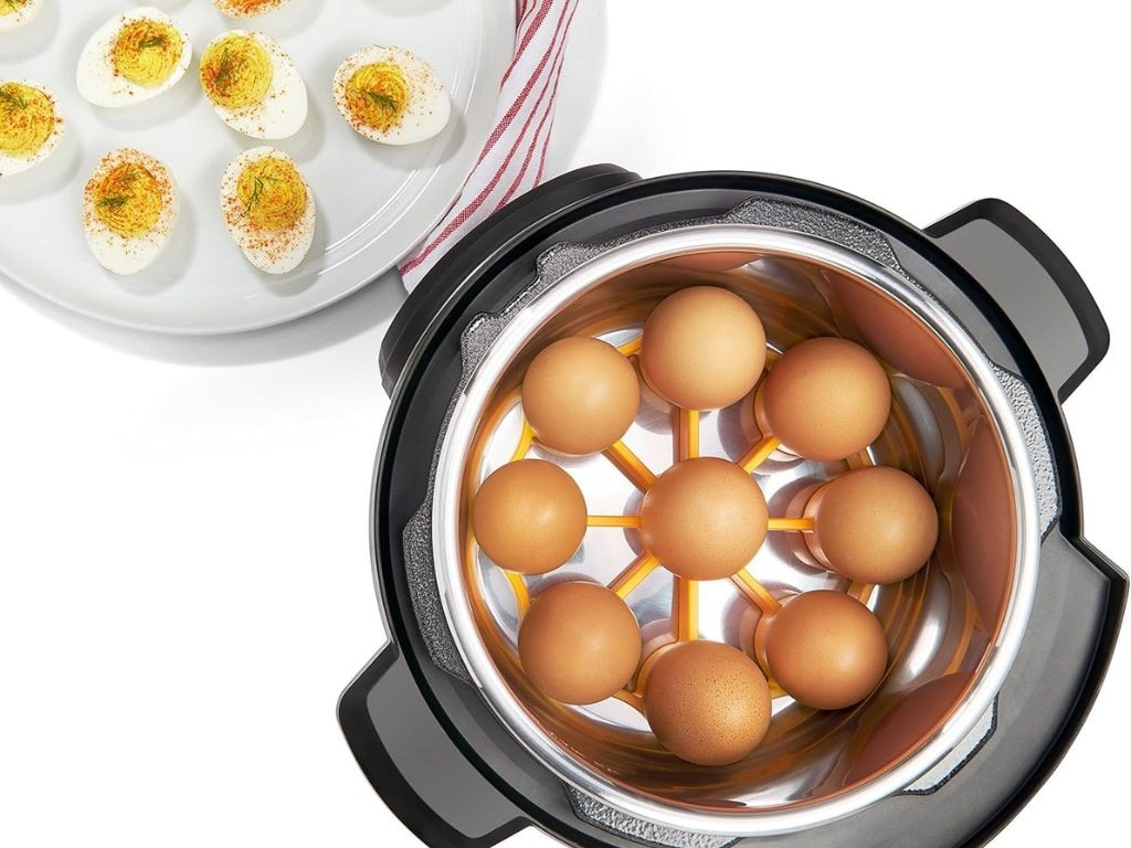 OXO Good Grips Silicone Egg Rack. Picture: Amazon Australia.