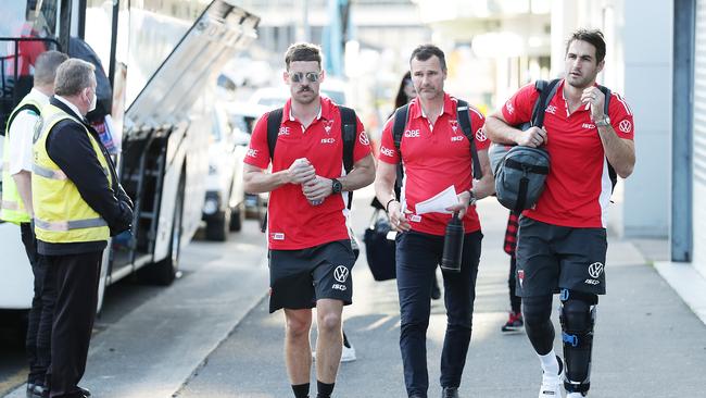 The Swans hit the road today for what could be eight weeks away from home.