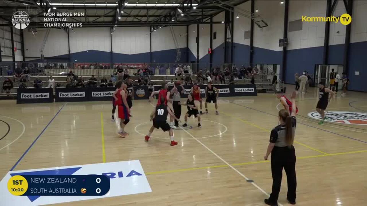 Replay: New Zealand v South Australia (Ivor Burge men crossover game) - 2025 Basketball Australia U20's & Ivor Burge National Championships Day 4