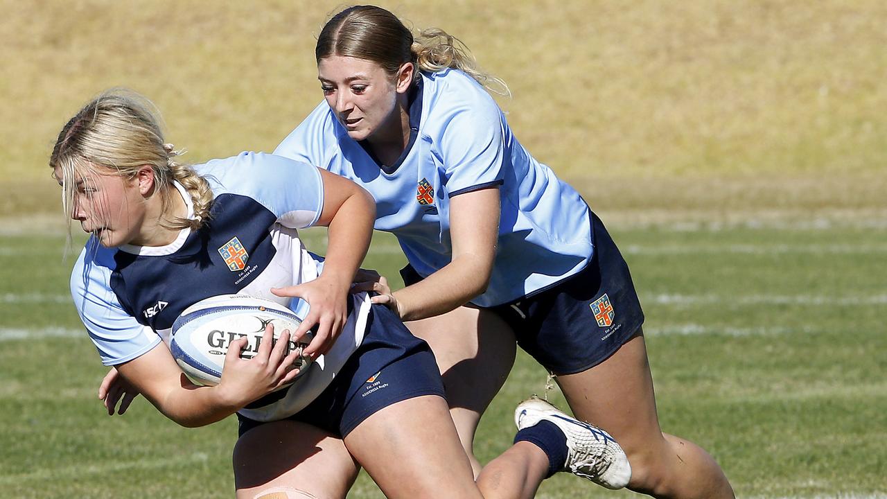 Lacey Cross was one of the stars of the Australian schools titles last year. Picture: John Appleyard