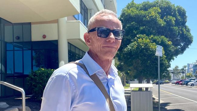 Hunter Lord Gray leaves Maroochydore Magistrate Court.