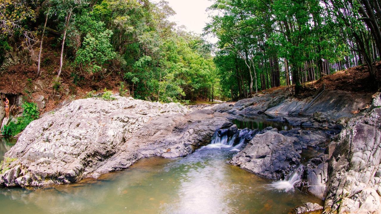 The Currumbin rock pools are a popular tourist spot in the Gold Coast area. Picture: Supplied