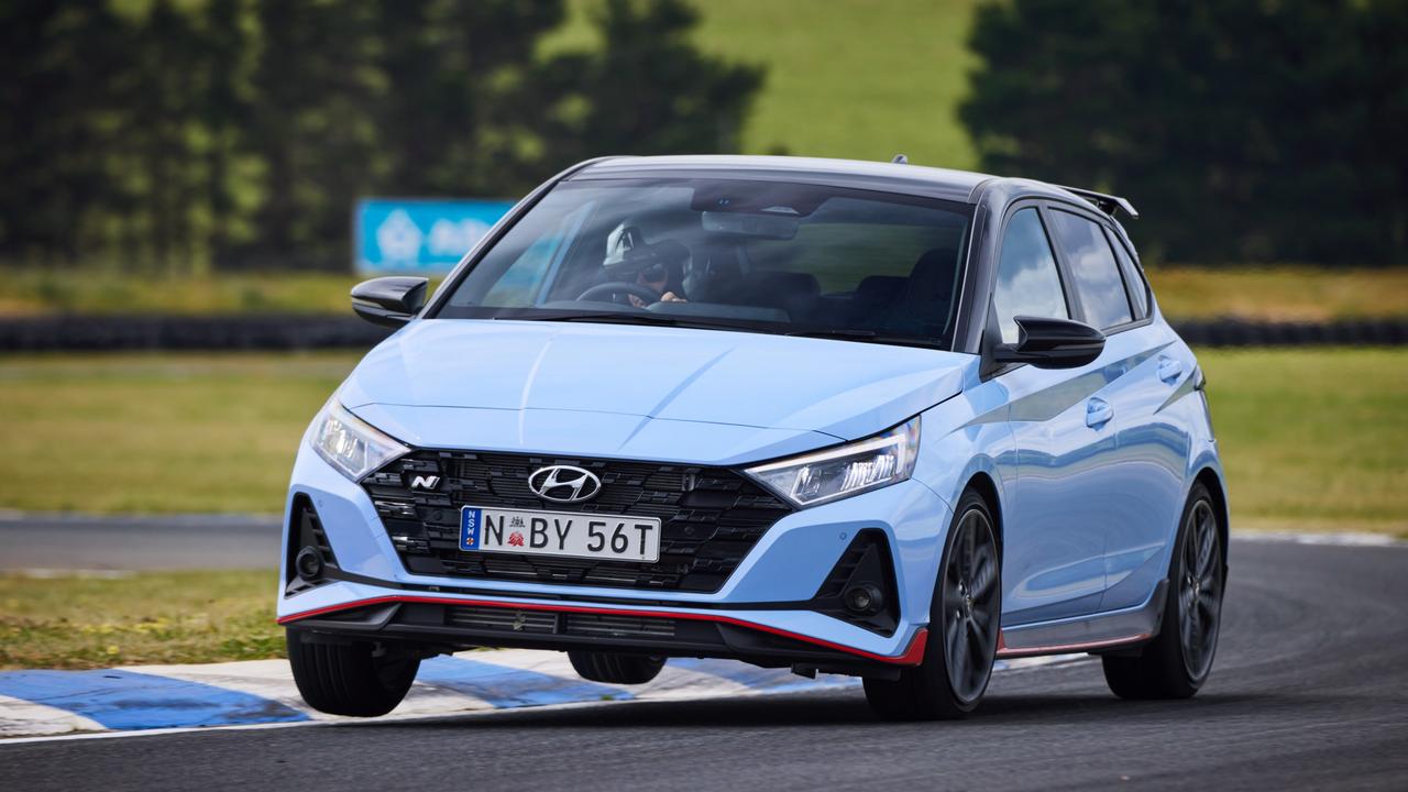 Hyundai’s i20 N encourages people to test their skills on track.