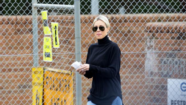 Roxy Jacenko leaving Parklea Prison after visiting her husband Oliver Curtis. Picture: News Corp