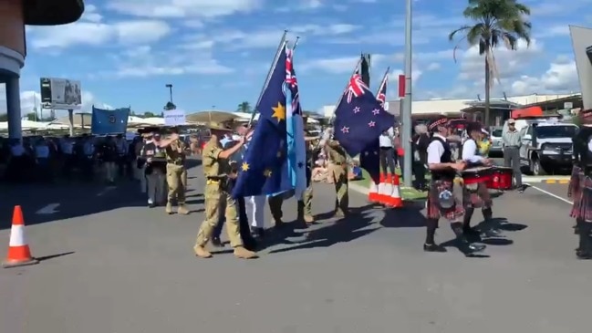 Anzac Day 2021 March in Hervey Bay