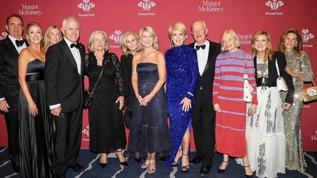 Deputy chair of Prince's Trust Australia, Ian Smith, Natashja Stott Despoja, Julie Bishop and Malcolm Turnbull were among the attendees at the Prince's Trust Global Gala in New York. Picture: Instagram