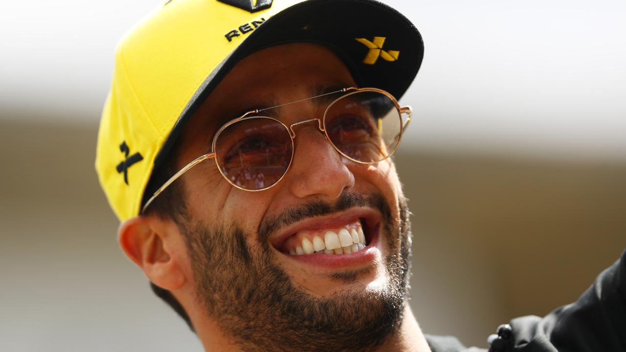 Daniel Ricciardo was all smiles after the Italian GP.
