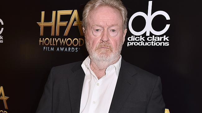 Ridley Scott won the Hollywood producer award for <i>The Martian</i> at the Hollywood Film Awards in Los Angeles.