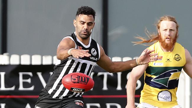 Lindsay Thomas, who featured in eight SANFL games with Port this year, will line up with Portland in the Adelaide Footy League in 2019. Picture: Sarah Reed