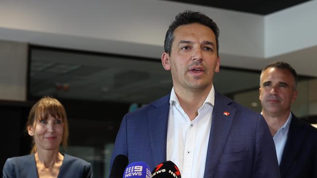 Education Minister Blair Boyer has outlined changes aimed at attracting and retaining top- level principals within public schools. Picture: Emma Brasier