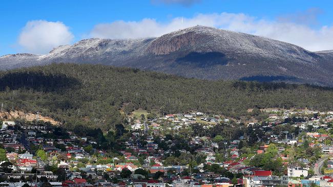 An all-weather bus will soon be operating on Mt Wellington. Picture: SAM ROSEWARNE