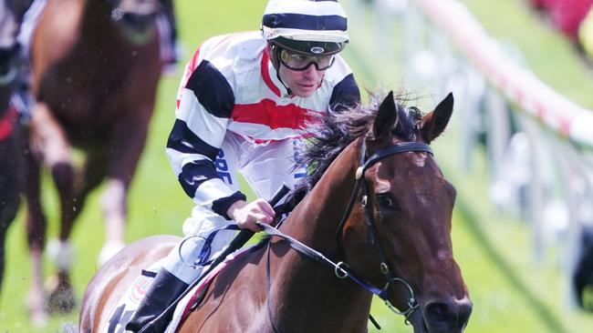 Ben Melham was suspended for his ride on Broadwayandforth. Picture: AAP