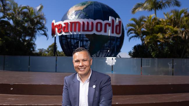 Greg Yong says business modelling during the Covid lockdown tipped towards selling Dreamworld but the board and management worked to hold on to the park. Photo David Kelly